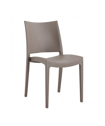 Silla confidente de polipropileno CAPRI 2