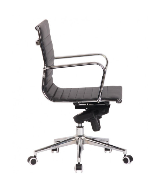 Silla de oficina, con respaldo medio, ROTERDAM