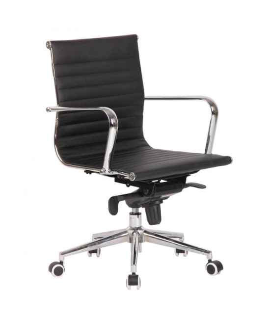 Silla de oficina, con respaldo medio, ROTERDAM