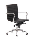 Silla de oficina, con respaldo medio, ROTERDAM
