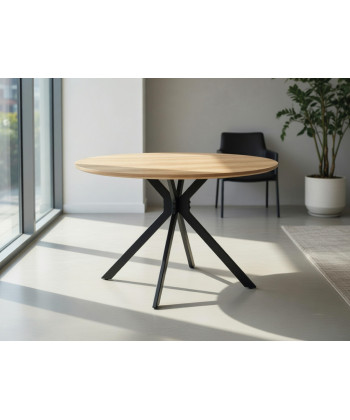 Mesa redonda de madeira MINERVA. Melhor qualidade e preço