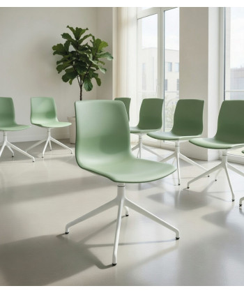 Silla de polipropileno, NOOM 50 BLANCO. Mejor calidad