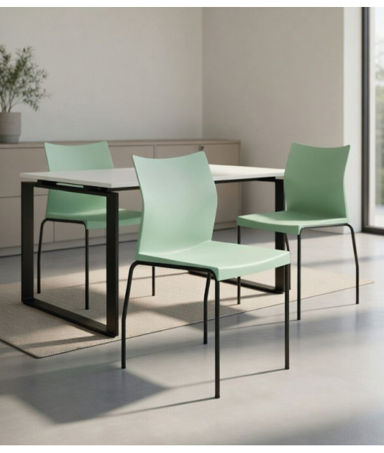 Silla de polipropileno SOBEK. Amplio colorido. Mejor calidad.