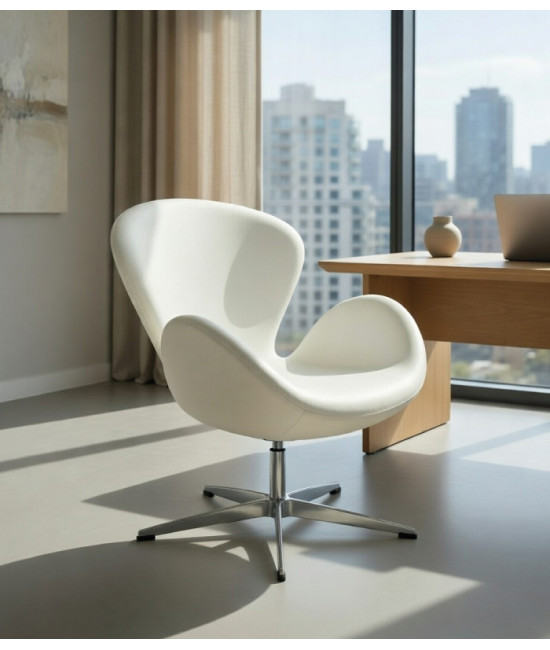 【Sillón tapizado similpiel rojo, SW 30】Mejor Calidad y Precio