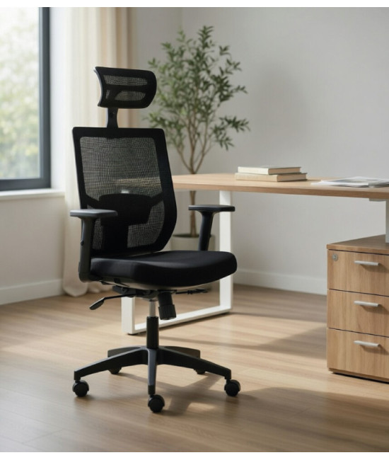 Silla giratoria de oficina. Silla operativa. Sillón de oficina.