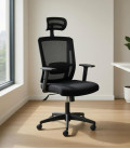 【Sillón giratorio respaldo alto, cabecero regulable  SEVILLA CGN】