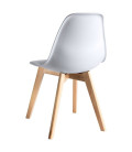 【Silla de madera y polipropileno MARAIS 】Mejor Calidad y Precio