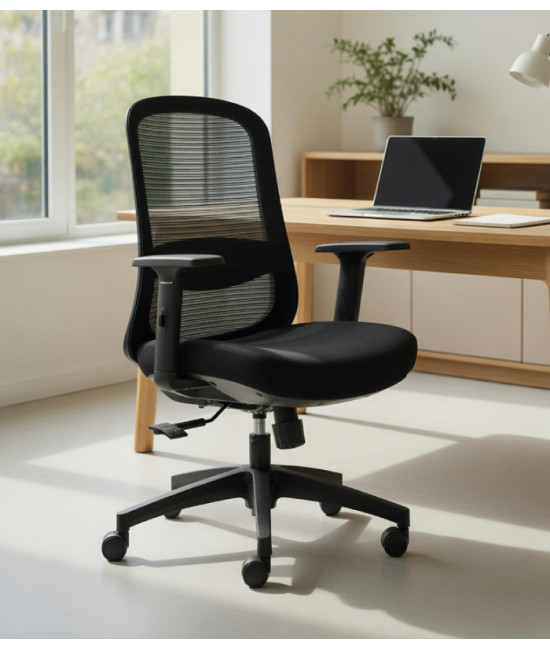 Silla giratoria de oficina. Silla operaitva. Sillón de oficina.