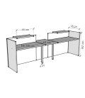 【Mostrador Drome Twin SY】Mejor Calidad y Precio en Oficit