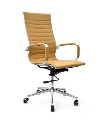 Comprar sillón giratorio con respaldo alto Oliver online 2