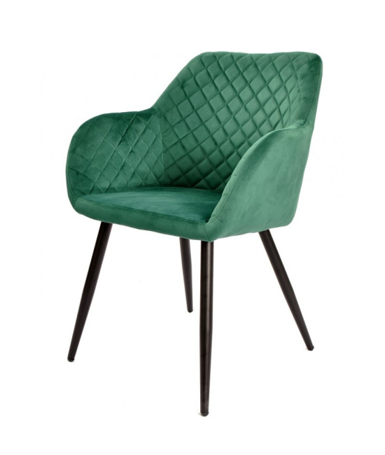 Comprar butaca Rolando para sala de espera en metal y tapizado velvet