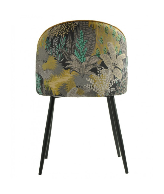 Silla, tapizada en velvet, PALM