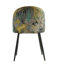 Silla, tapizada en velvet, PALM