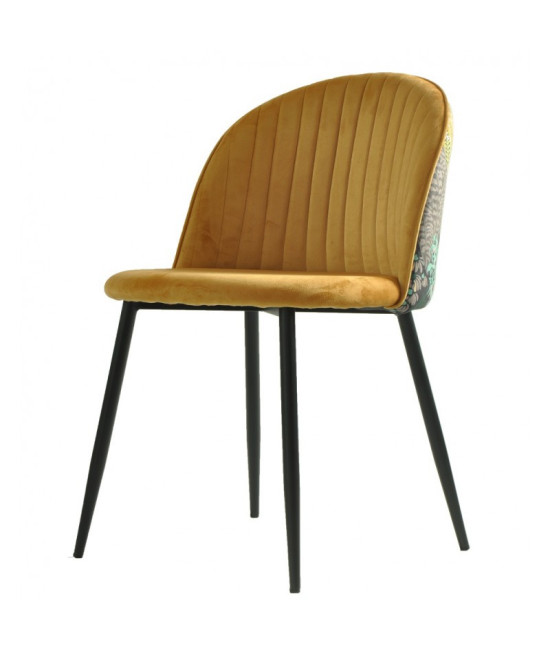 Silla, tapizada en velvet, PALM