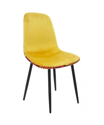 Silla tapizada en velvet, HORUS NEW 2
