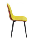 Silla tapizada en velvet, HORUS NEW