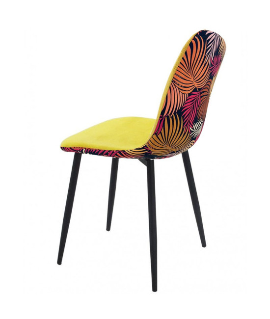 Silla tapizada en velvet, HORUS NEW