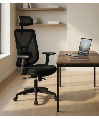 Silla de oficina, con respaldo alto, CLISSON. Mejor calidad y precio