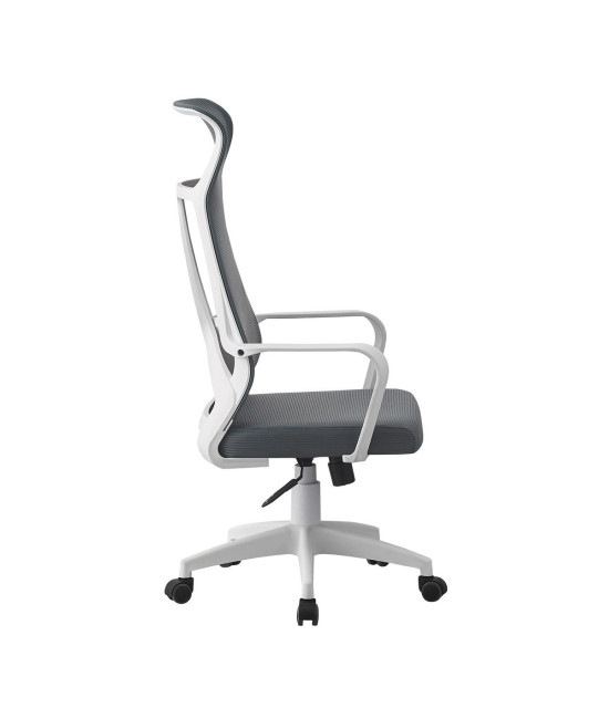 Sillón de oficina alto, respaldo de malla, AMIENS