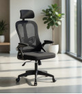 Sillón de oficina, con respaldo de malla, ORBEC. Mejor calidad y precio.