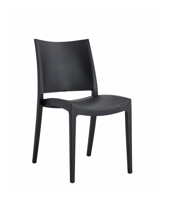 Silla confidente de polipropileno CAPRI
