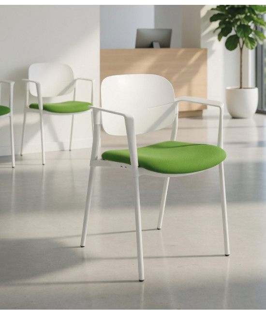 【Silla de oficina, confidente o salas de espera. STEP-ASITAPI】