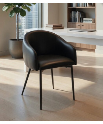 Sillón tapizado en similpiel PELAYO