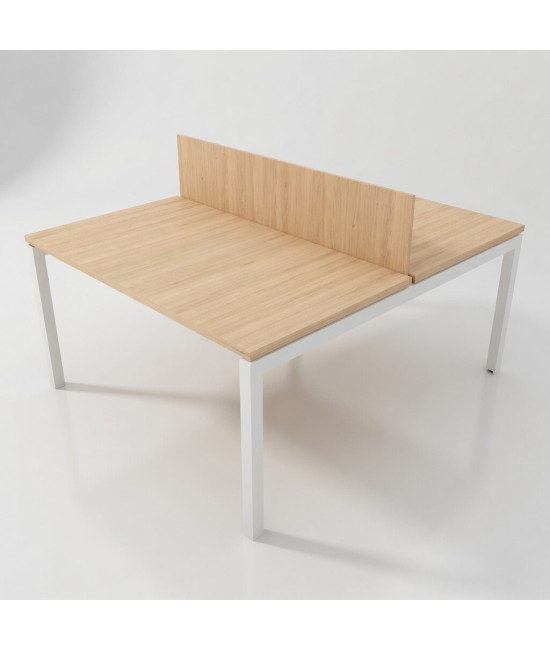 Mesa BENCH 2 LUGARES SÉRIE 6000 COM SEPARADOR