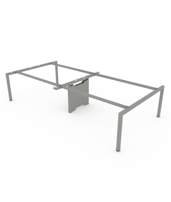 Mesa BENCH 4 PUESTOS SERIE 6000 SIN SEPARADOR. Mejor calidad y precio