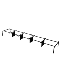Mesa BENCH 10 POSTOS SÉRIE 6000 SEM SEPARADOR