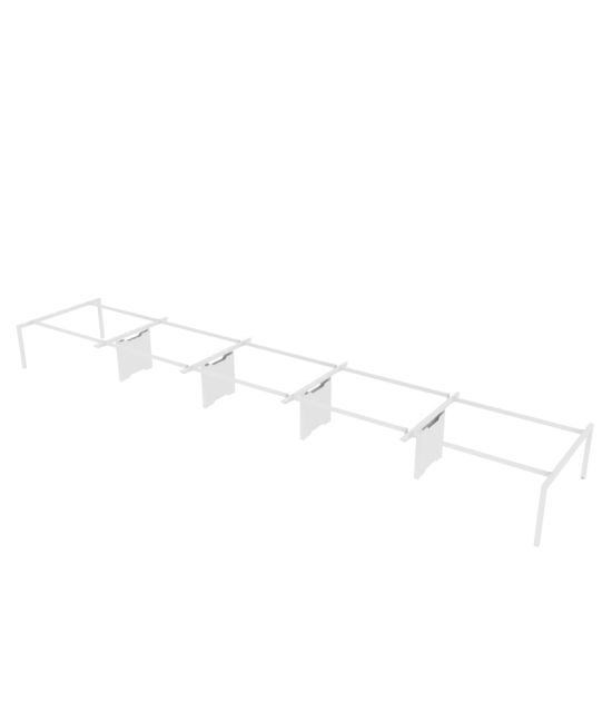 Mesa BENCH 10 POSTOS SÉRIE 6000 SEM SEPARADOR