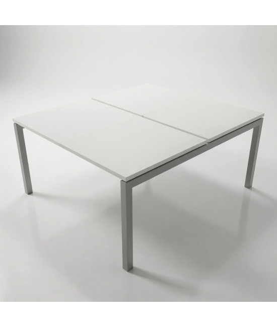Mesa BENCH 2 LUGARES SÉRIE 6000 SEM SEPARADOR