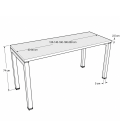 Mesa de oficina SERIE 6000 - Mejor calidad y precio