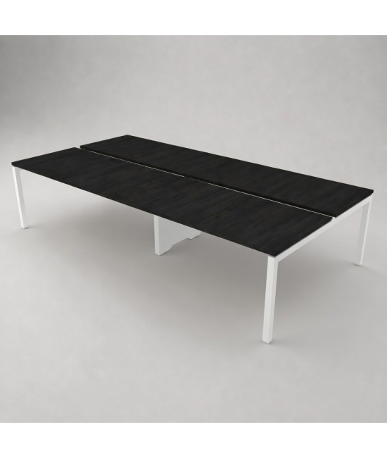 Mesa BENCH 4 PUESTOS SERIE 6000 SIN SEPARADOR. Mejor calidad y precio