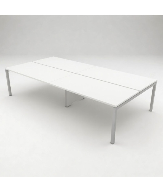 Mesa BENCH 4 LUGARES SÉRIE 6000 SEM SEPARADOR