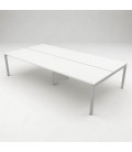 Mesa BENCH 4 PUESTOS SERIE 6000 SIN SEPARADOR. Mejor calidad y precio