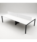 Mesa BENCH 4 LUGARES SÉRIE 6000 COM SEPARADOR