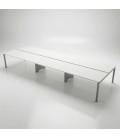 Mesa BENCH 6 LUGARES SÉRIE 6000 SEM SEPARADOR