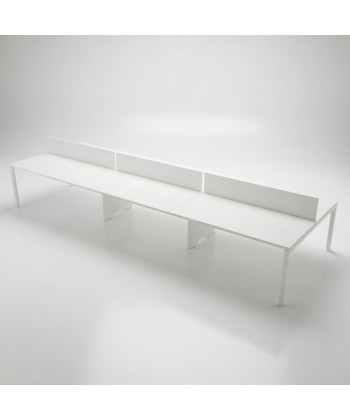 Mesa BENCH 6 POSTOS SÉRIE 6000 COM SEPARADOR. A melhor relação qualidade-preço. 2