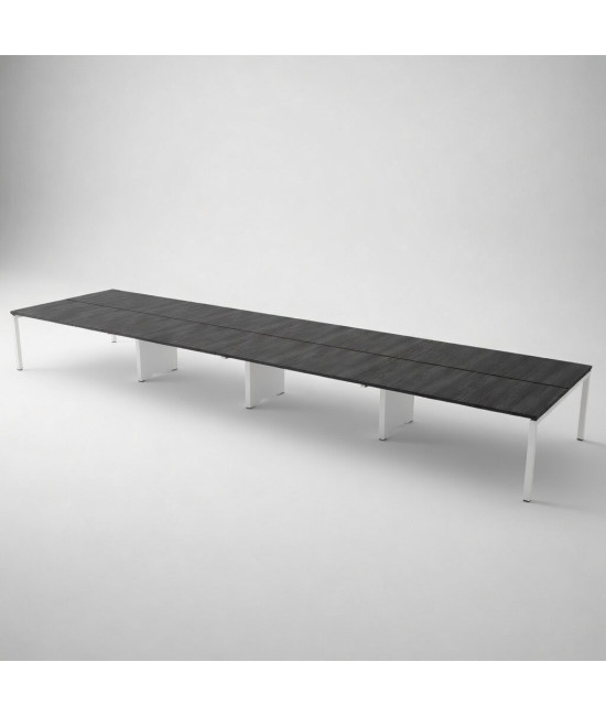 Mesa Bench 8 Postos Série 6000 Sim Separador – A melhor relação qualidade/preço do mercado.