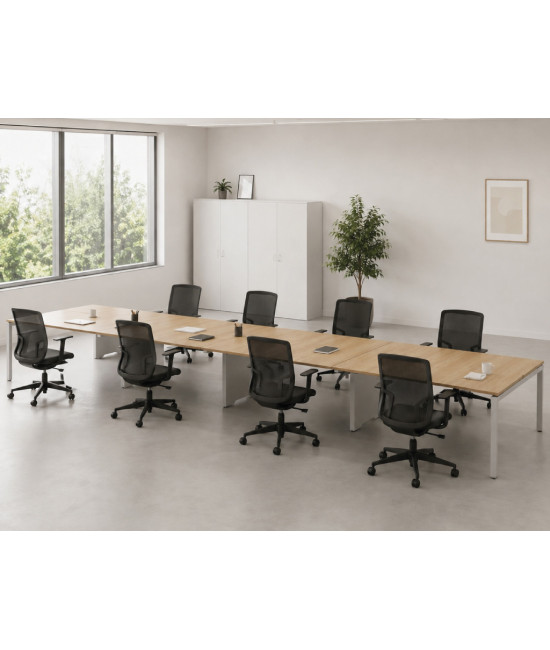 Mesa Bench 8 Postos Série 6000 Sim Separador – A melhor relação qualidade/preço do mercado.
