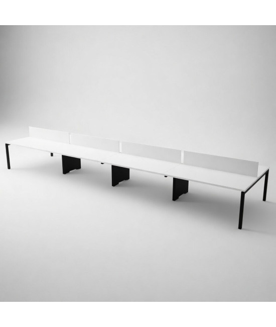 Mesa Bench 8 Postos Série 6000 com Separador – Melhor Qualidade e Preço