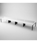 Mesa Bench 8 Postos Série 6000 com Separador – Melhor Qualidade e Preço