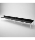 Mesa BENCH 8 PUESTOS SERIE 6000 CON SEPARADOR. Mejor calidas y precio