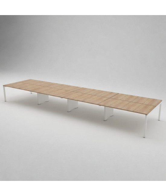 Mesa Bench 8 Postos Série 6000 Sim Separador – A melhor relação qualidade/preço do mercado.