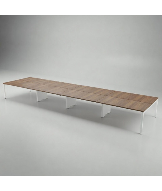 Mesa Bench 8 Postos Série 6000 Sim Separador – A melhor relação qualidade/preço do mercado.