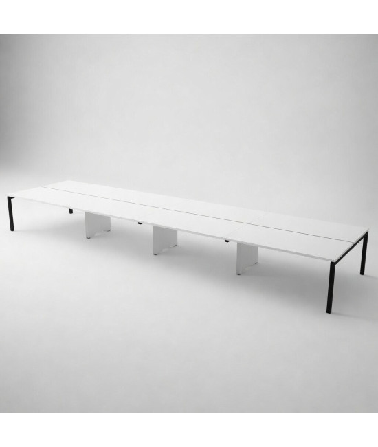 Mesa Bench 8 Postos Série 6000 Sim Separador – A melhor relação qualidade/preço do mercado.