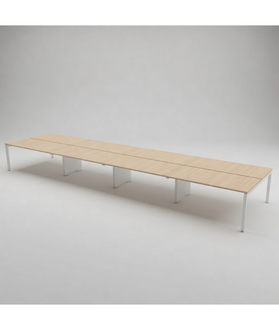 Mesa Bench 8 Postos Série 6000 Sim Separador – A melhor relação qualidade/preço do mercado.