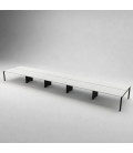 Mesa BENCH 10 POSTOS SÉRIE 6000 SEM SEPARADOR