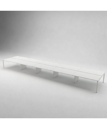 Mesa BENCH 10 POSTOS SÉRIE 6000 SEM SEPARADOR 2